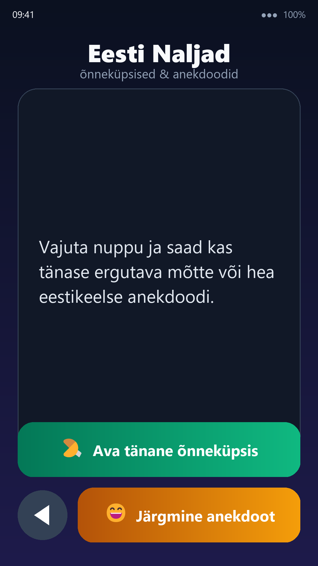 Eesti Naljad avaleht